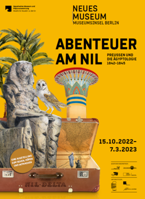 Poster: Ausstellung "Abenteuer am Nil", 2022
